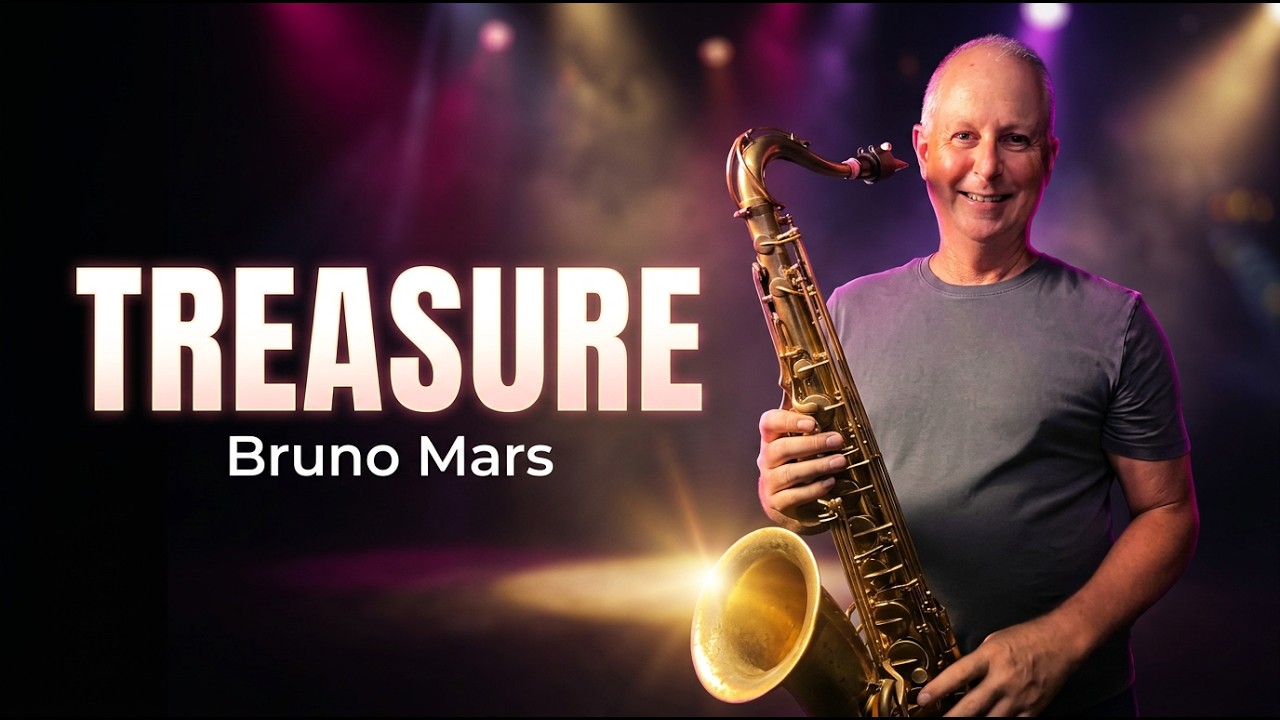 Treasure -  Bruno Mars (Sax Cover)