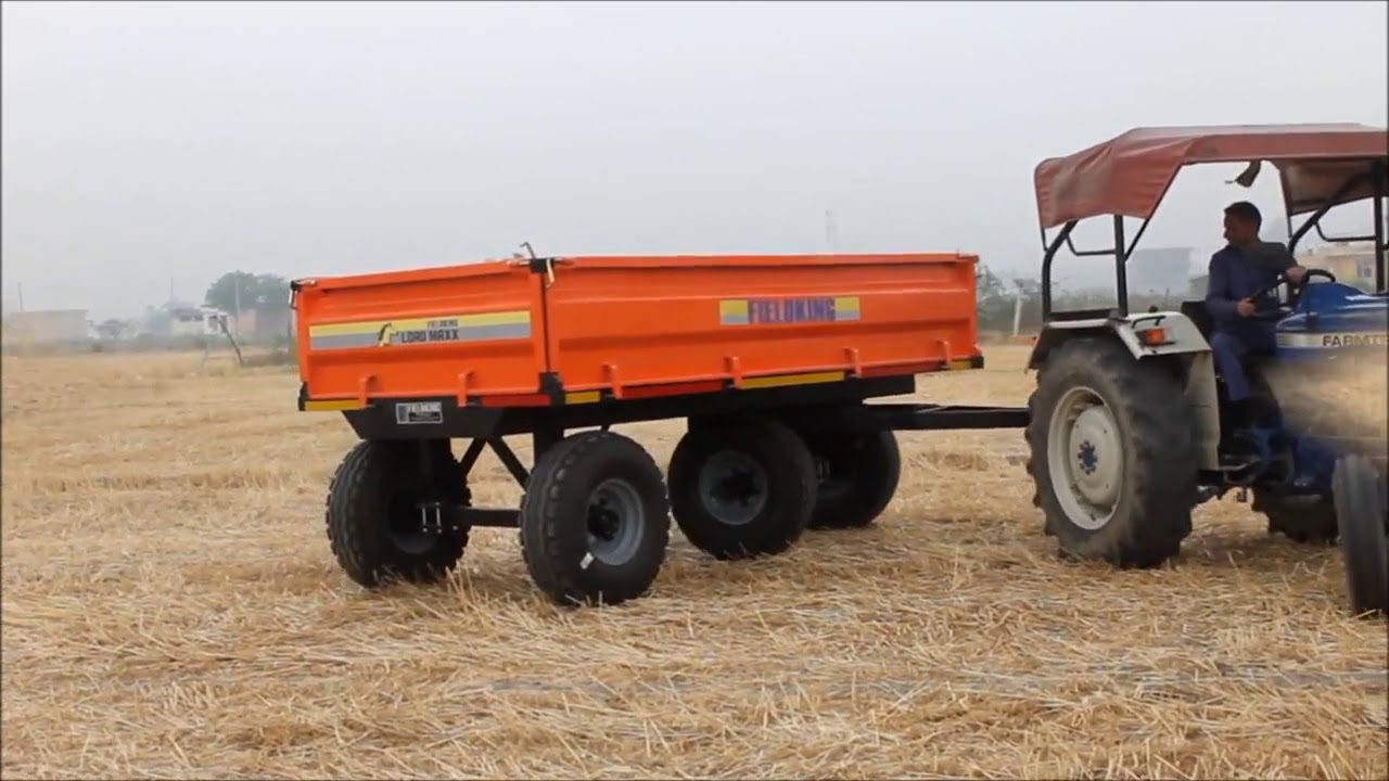 LOADMAXX TRAILER | Tractor Trailer | Agricultural Machinery and Implements by Fieldking