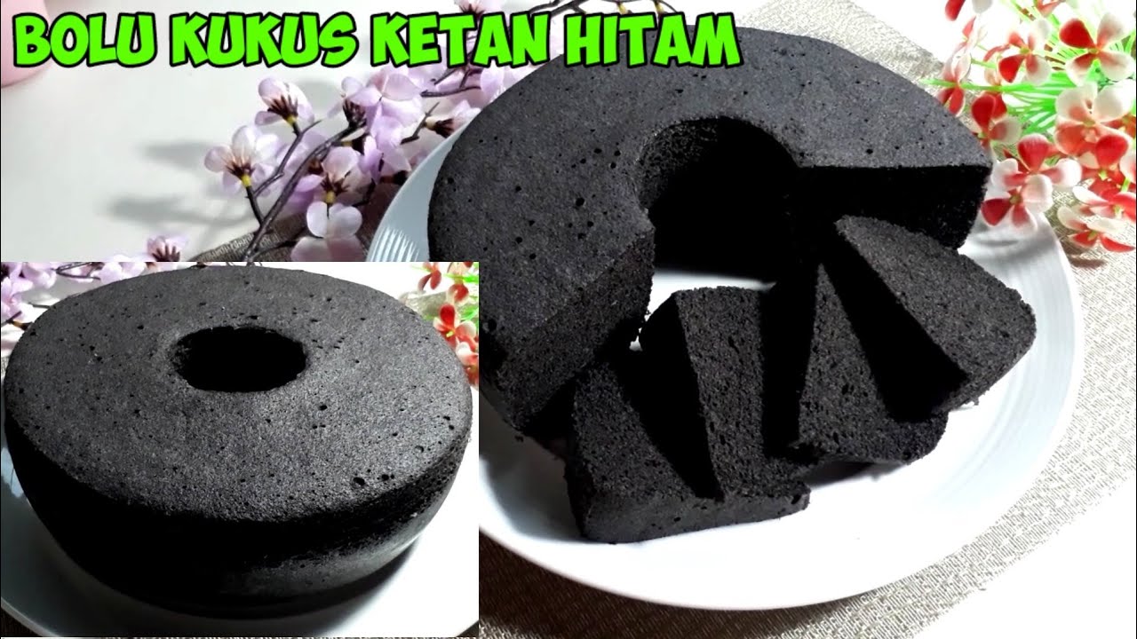 bolu kukus ketan hitam ekonomis hemat telur lembut dan legit