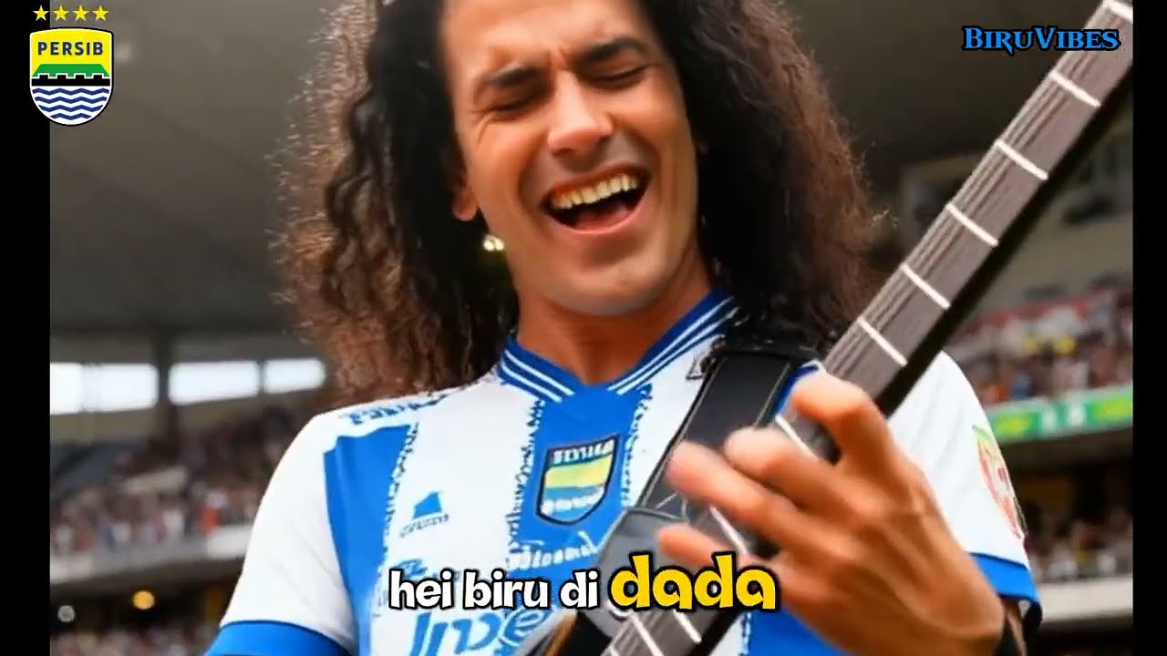LAGU BOBOTOH TERBARU - Biru Api di Dada (Lagu Semangat Bobotoh Stadion Anthem)