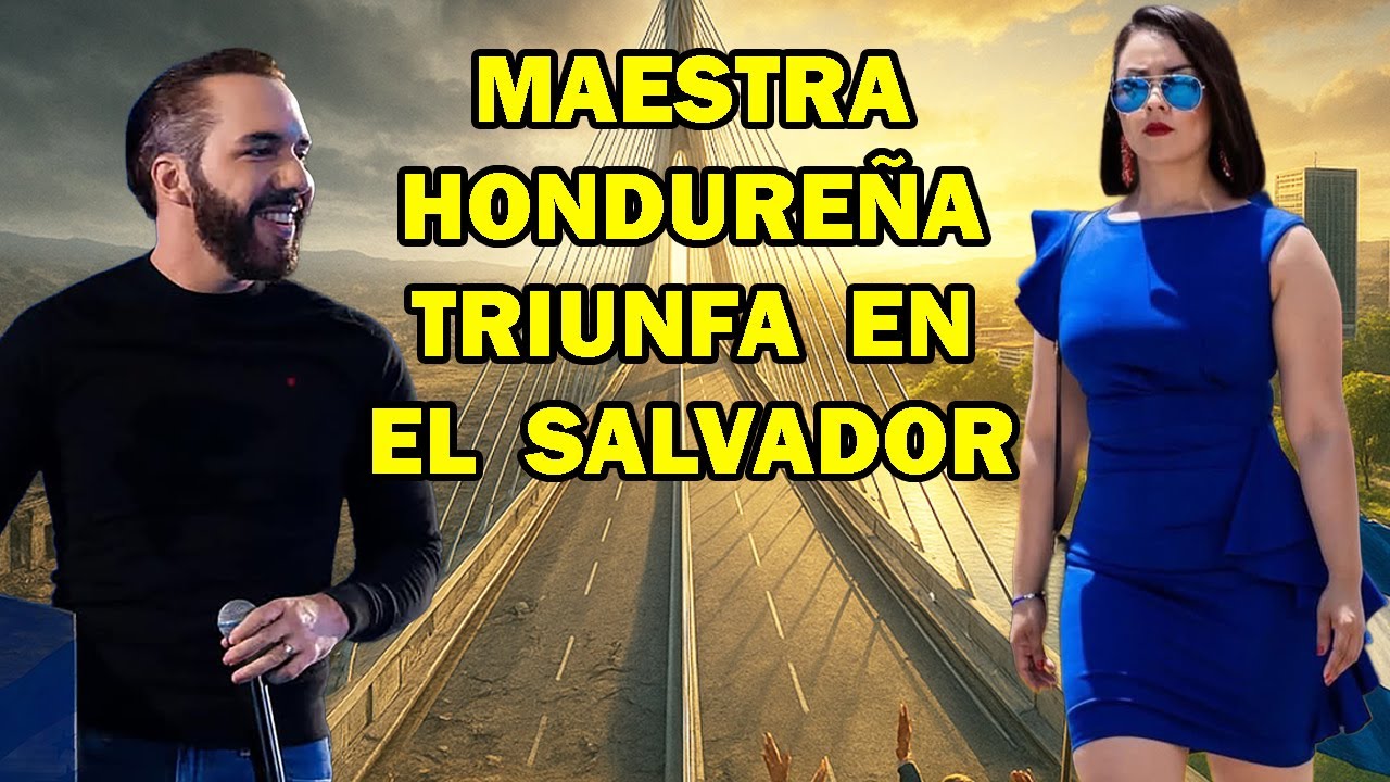Una maestra Hondureña se hace famosa en El Salvador