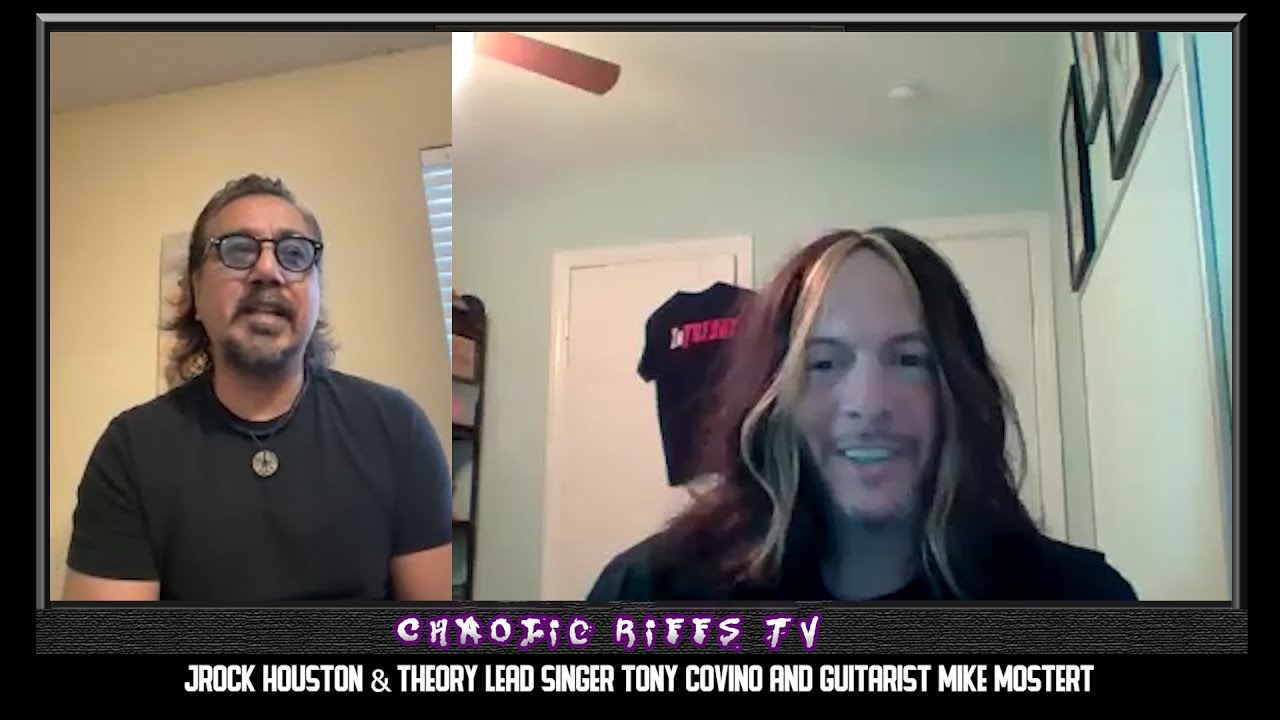 Chaotic Riff's TV interview with Theory Lead Singer Tony Covino and Guitarist Mike Mostert
