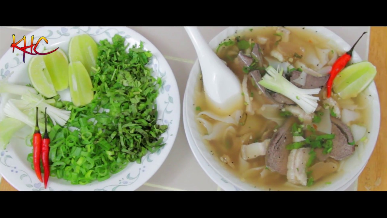 BORBOR BANHKANH (Flat Rice Noodle Porridge)