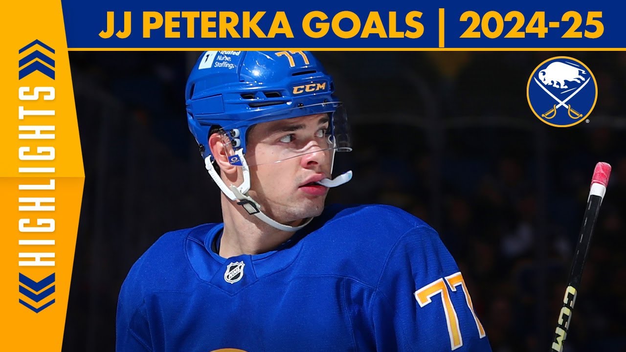 JJ PETERKA GOAL!!! | Watch All 27 Of JJ Peterka's Goals From 2024-25 | Buffalo Sabres
