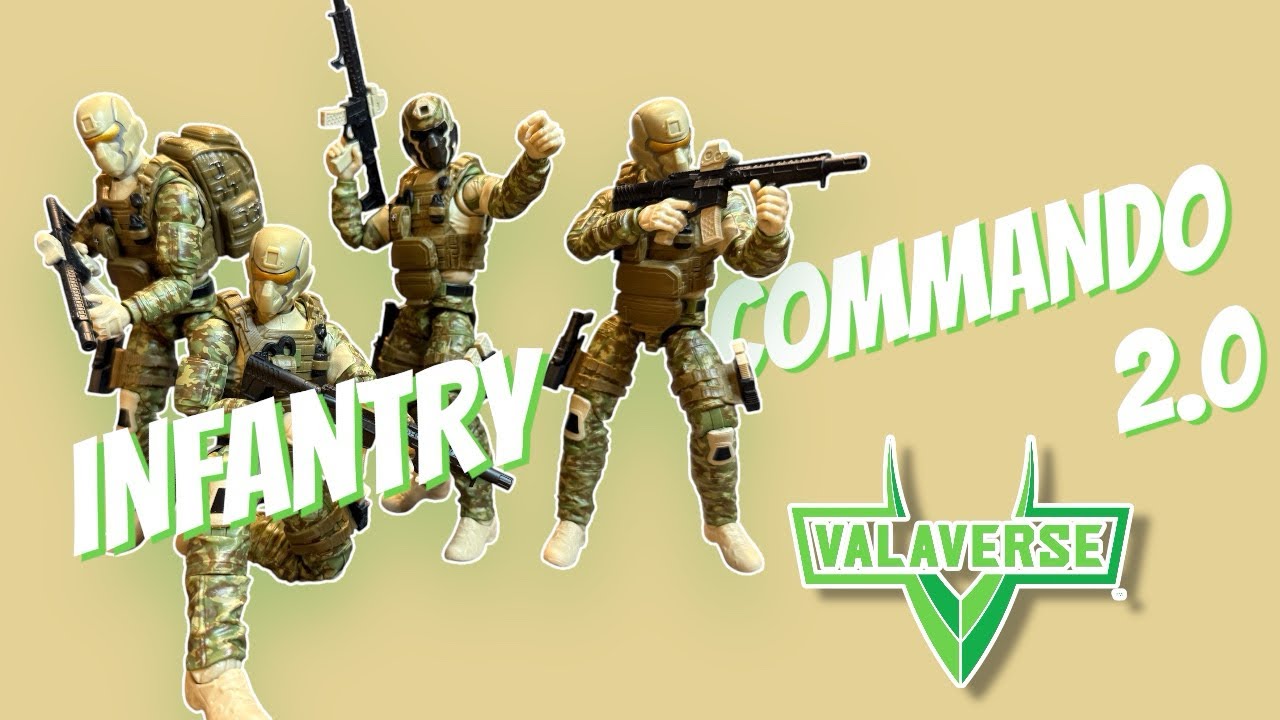 Valaverse Steel Brigade Variant Infantry Commando 2.0 