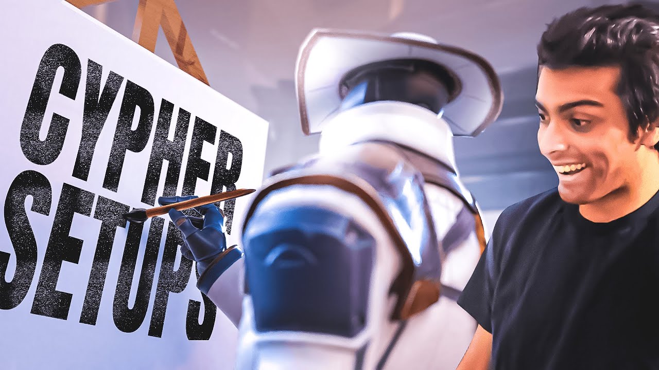 How I turned Cypher Setups into Art - 200 IQ Setups for Ranked - Valorant