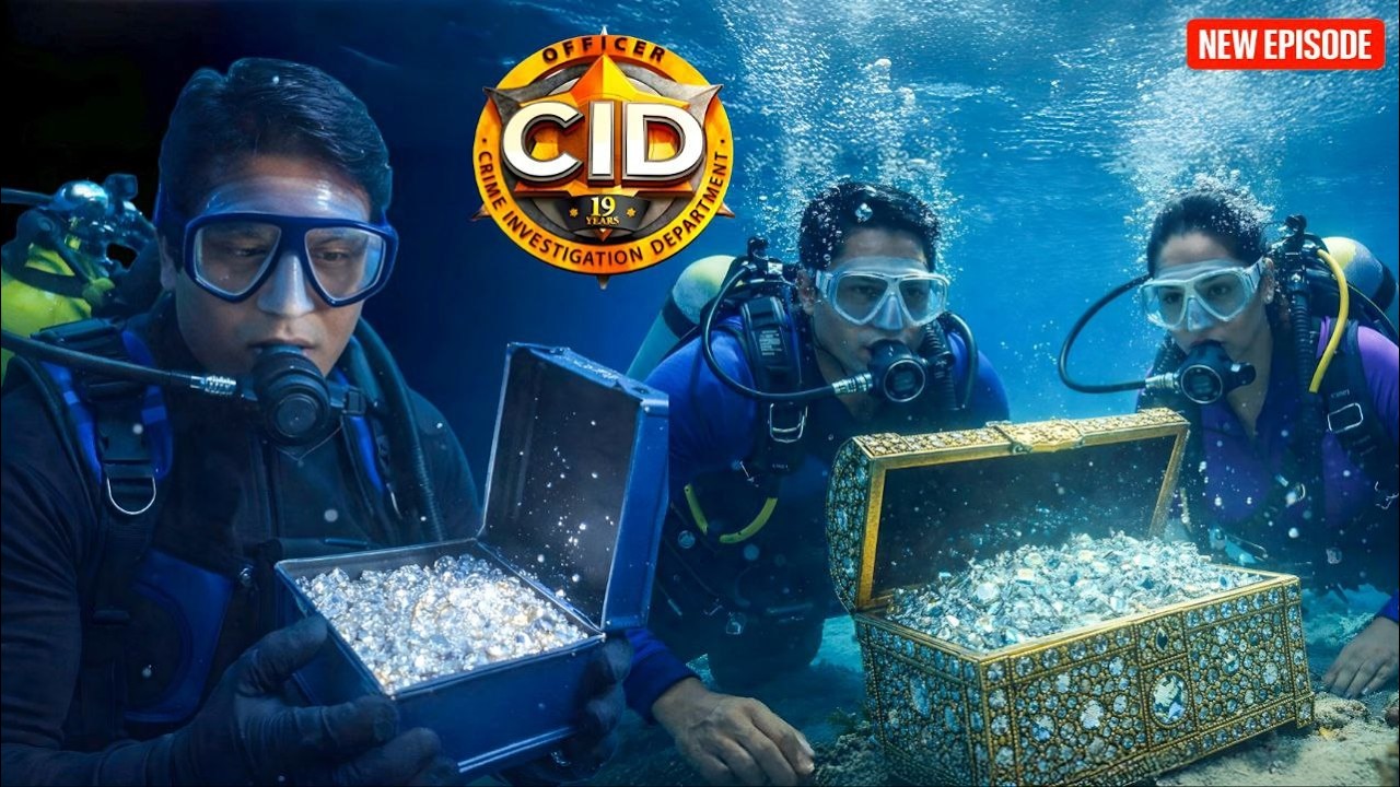 Abhijeet को मिला पानी के अंदर छुपा हुआ  करोड़ों का डायमंड खजाना || CID || Latest  Episode ||