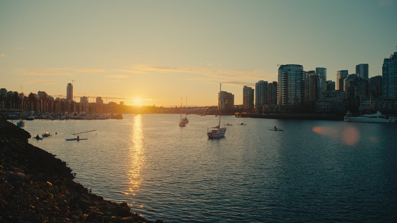 Sony Burano Test - Vancouver Sunset