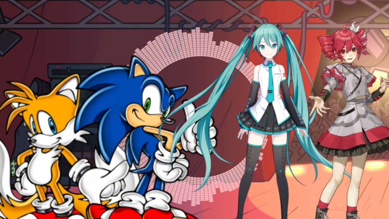 Doubling Down but its Miku and Teto vs Sonic and Tails