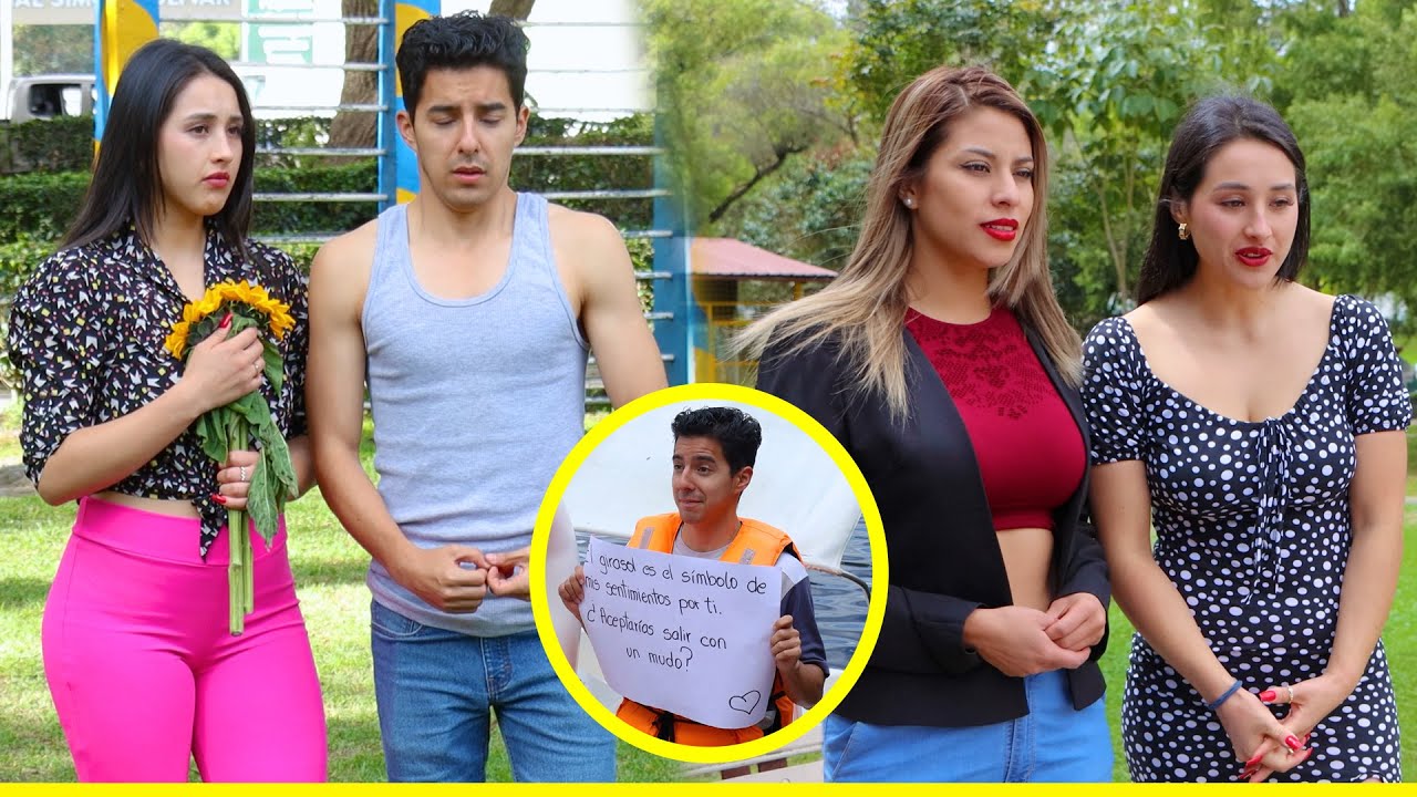 Hermosa mujer millonaria se enamora de un mudo pobre, por esta extraña razón.