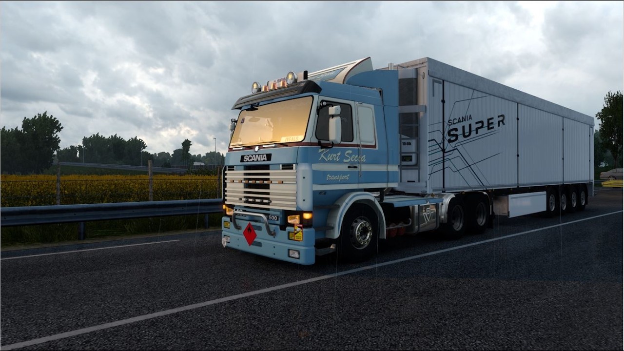 SCANIA Serie 3 Truck | ETS2 1.57 | Euro Truck Simulator 2, Realistic Truck Driving #ets2 #automobile
