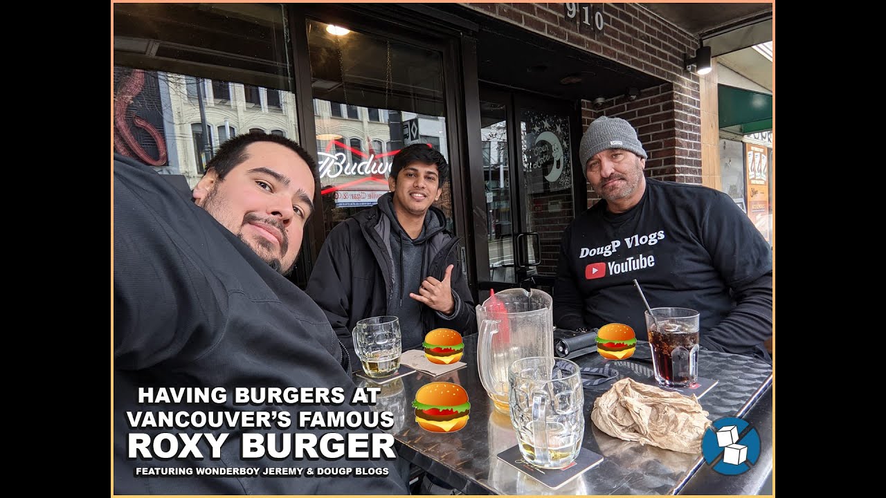 Having Burgers With @DougPVlogs & @Wonderboyjeremy