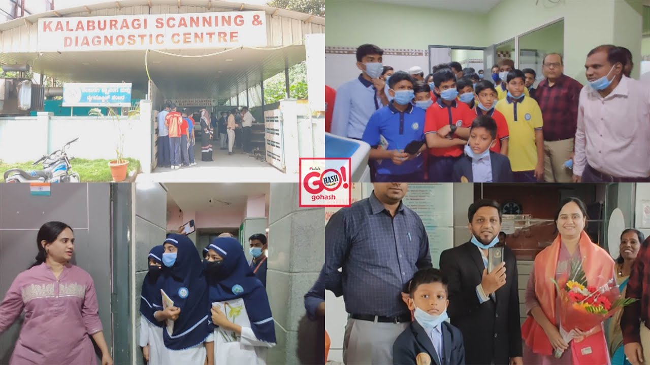 INNOVATIVE & I-INNOVATIVE INTERNATIONAL SCH STUDENTS VISITED KALABURGI SCANNING & DIAGNOSTIC CENTER