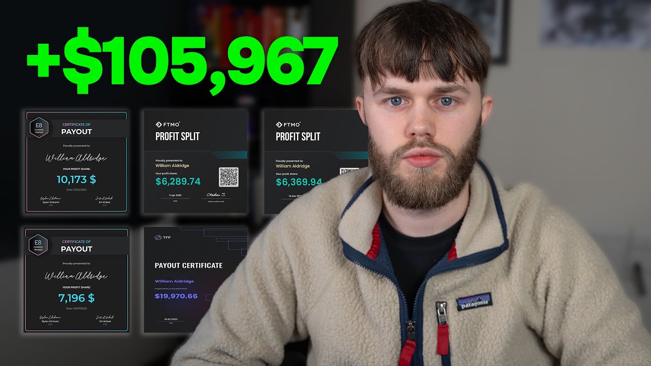 how i made $105,967+ trading with prop firms