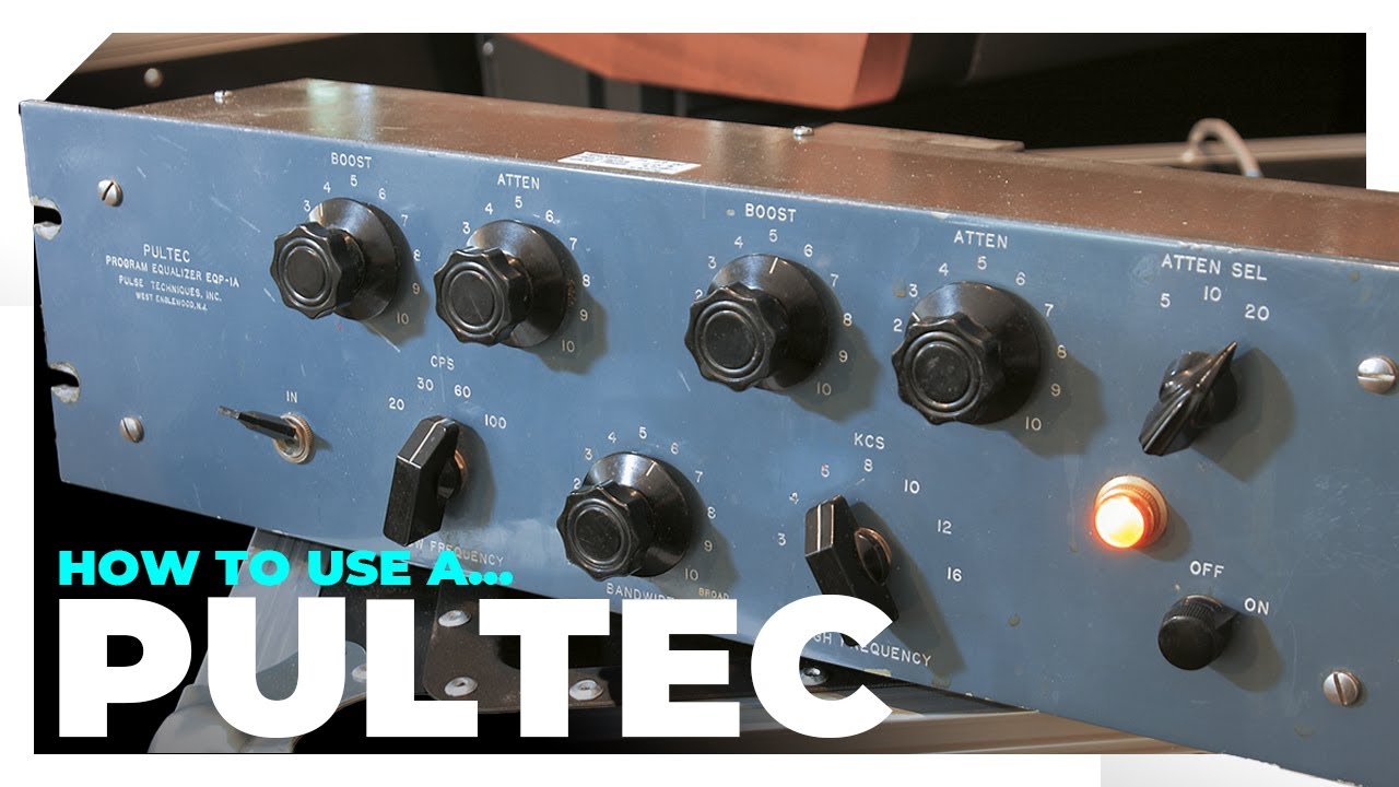 Why producers love the Pultec EQP 1A... and how to use it in your DAW
