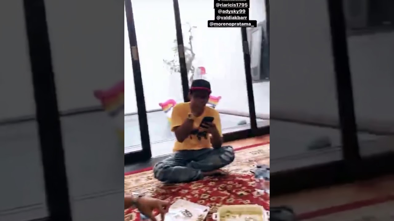HARRIS VRIZA DAN RIA RICIS DI RUMAH RIZKY BILLAR ADA LESLAR JUGA
