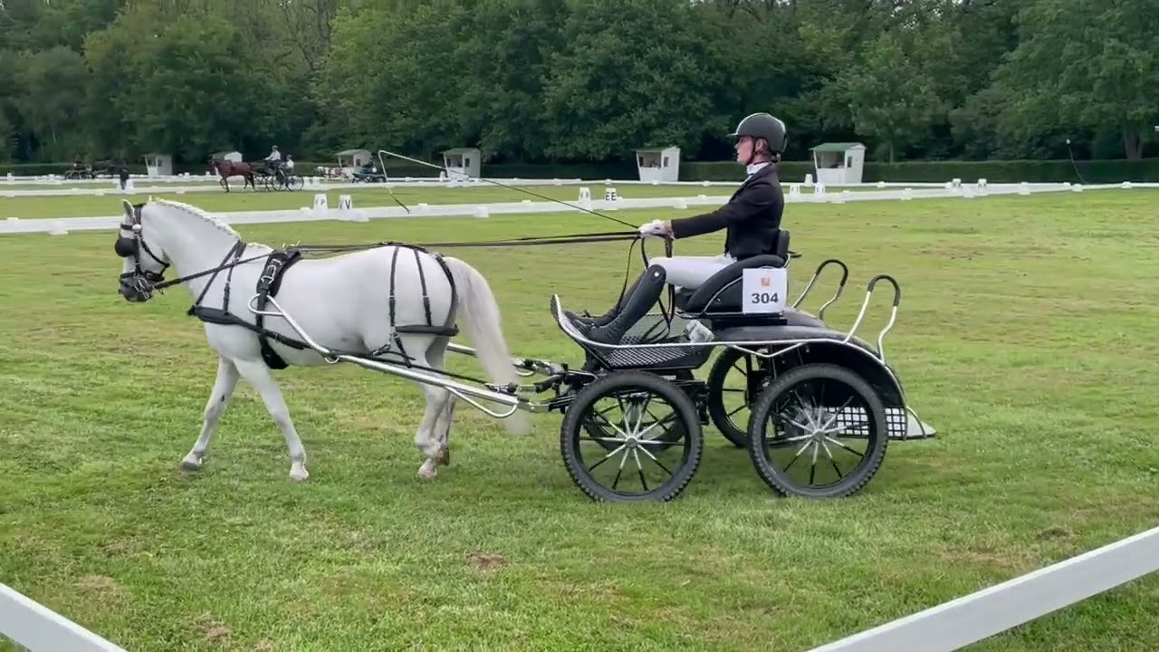 Fenna met Cosmo, Ermelo, 12-08-2025, Hippiade 2025 NK Outdoor, Pony's Klasse B