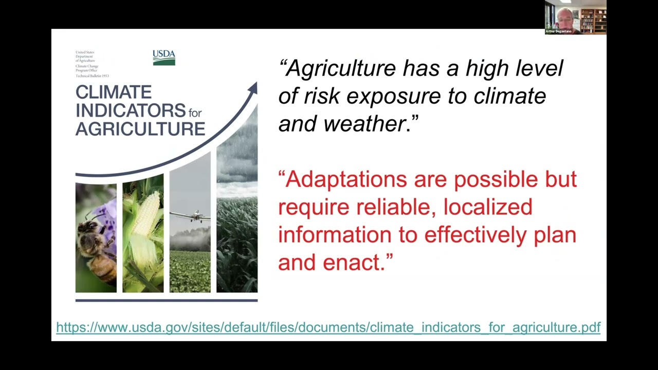 Pests and Climate Workshop - Art DeGaetano