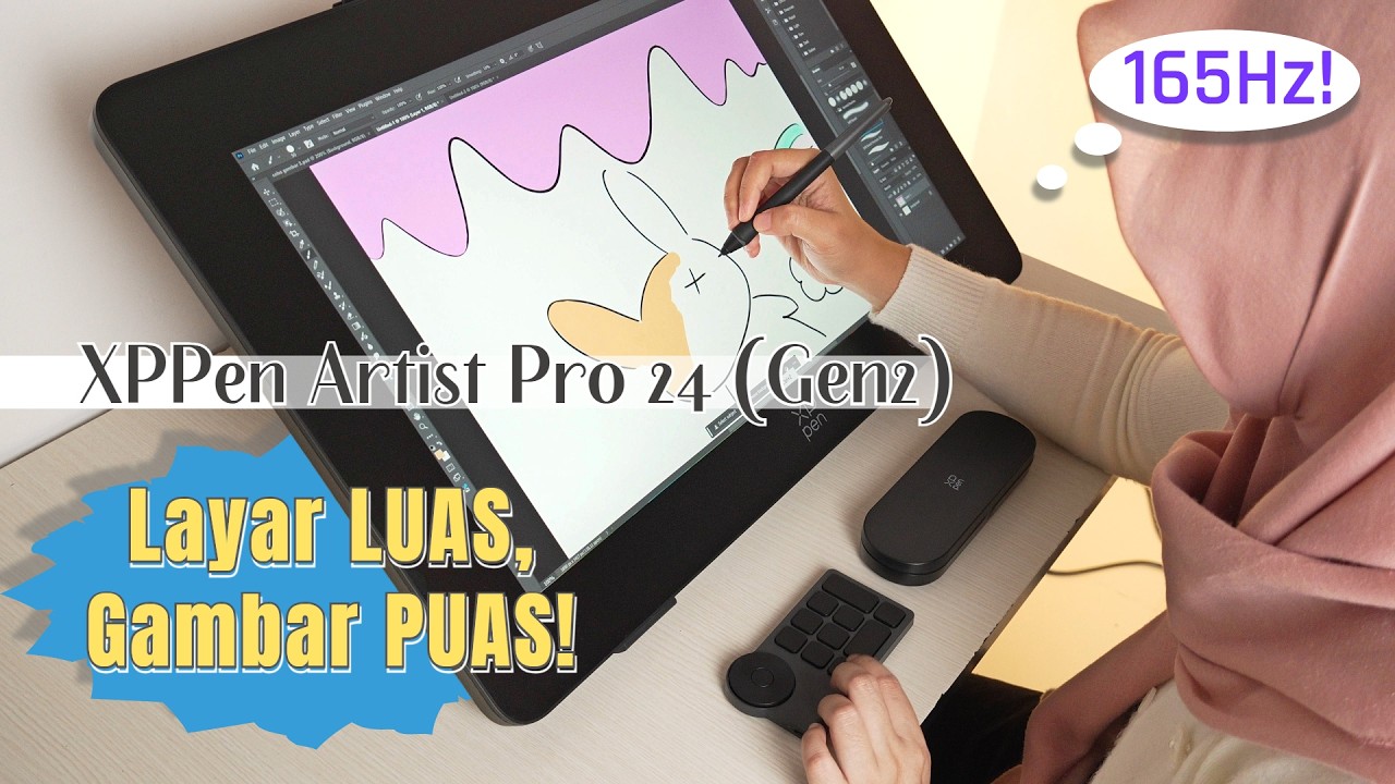 Review XPPen Artist Pro 24 (Gen2) - Puas Banget Buat Gambar