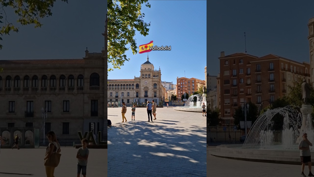 One of Spain&rsquo;s Most Beautiful Cities 😍 VALLADOLID 🇪🇦 Castilla y Le&oacute;n #travel #world #citywalk