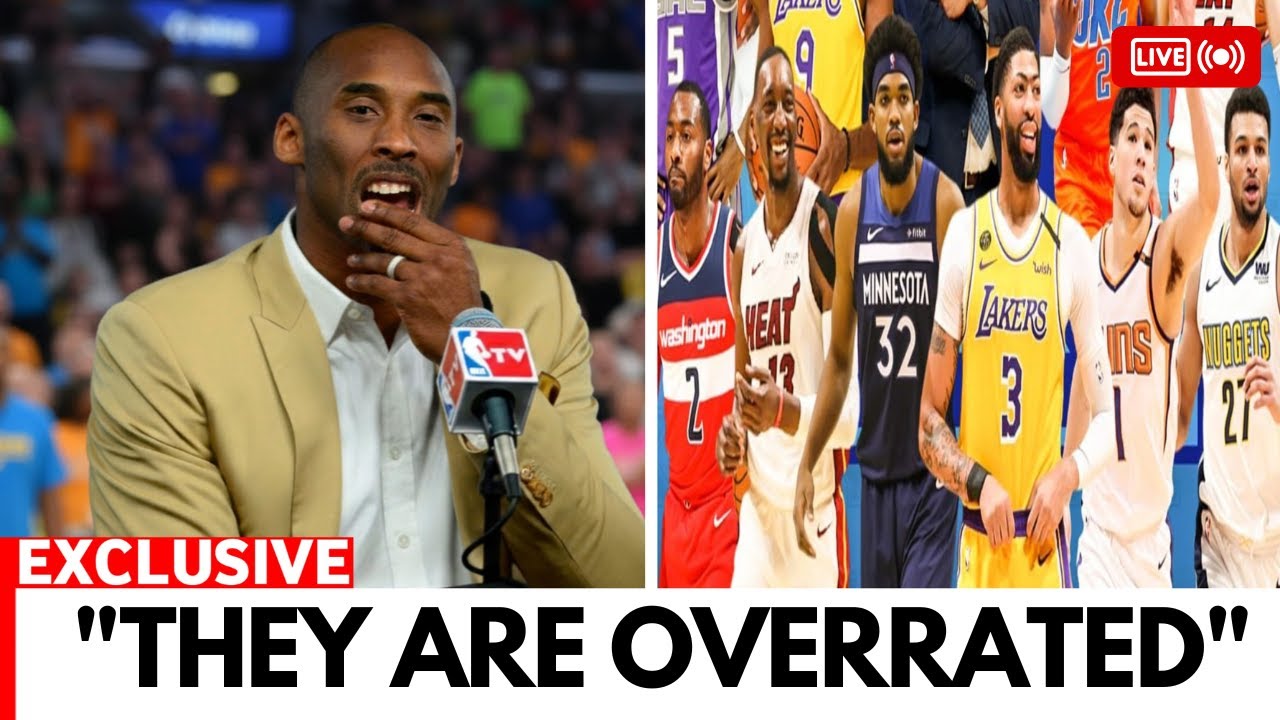 At 40, Kobe Bryant Names Five NBA Players He Hated Most