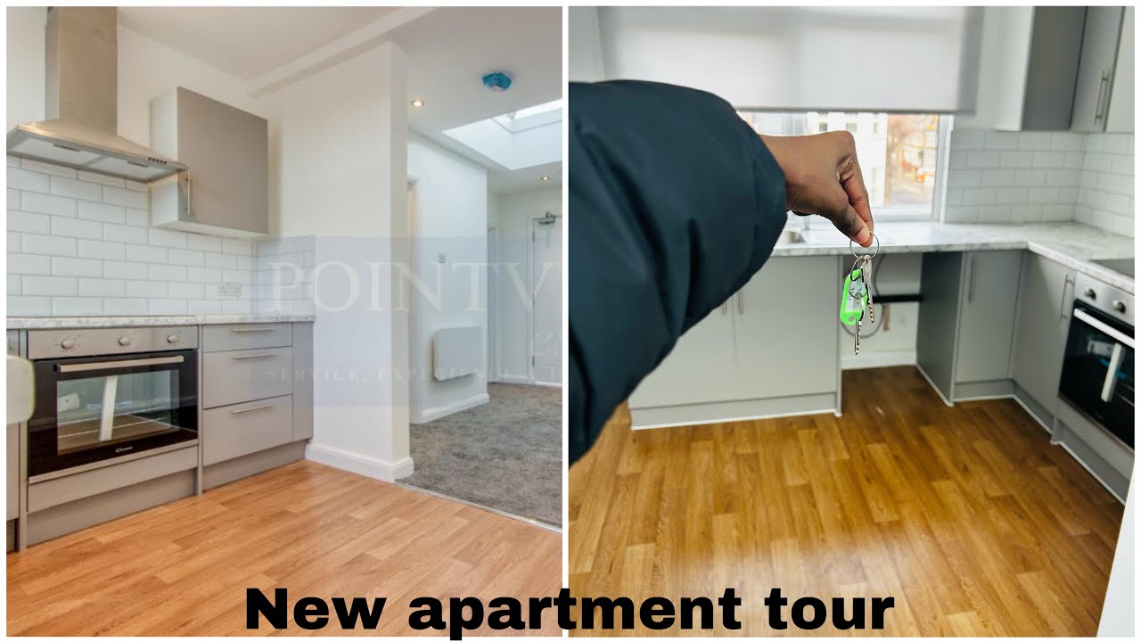 MY NEW APARTMENT TOUR IN THE UK 🇬🇧 | First 2023 video #housetour #housetouruk  #apartment tour