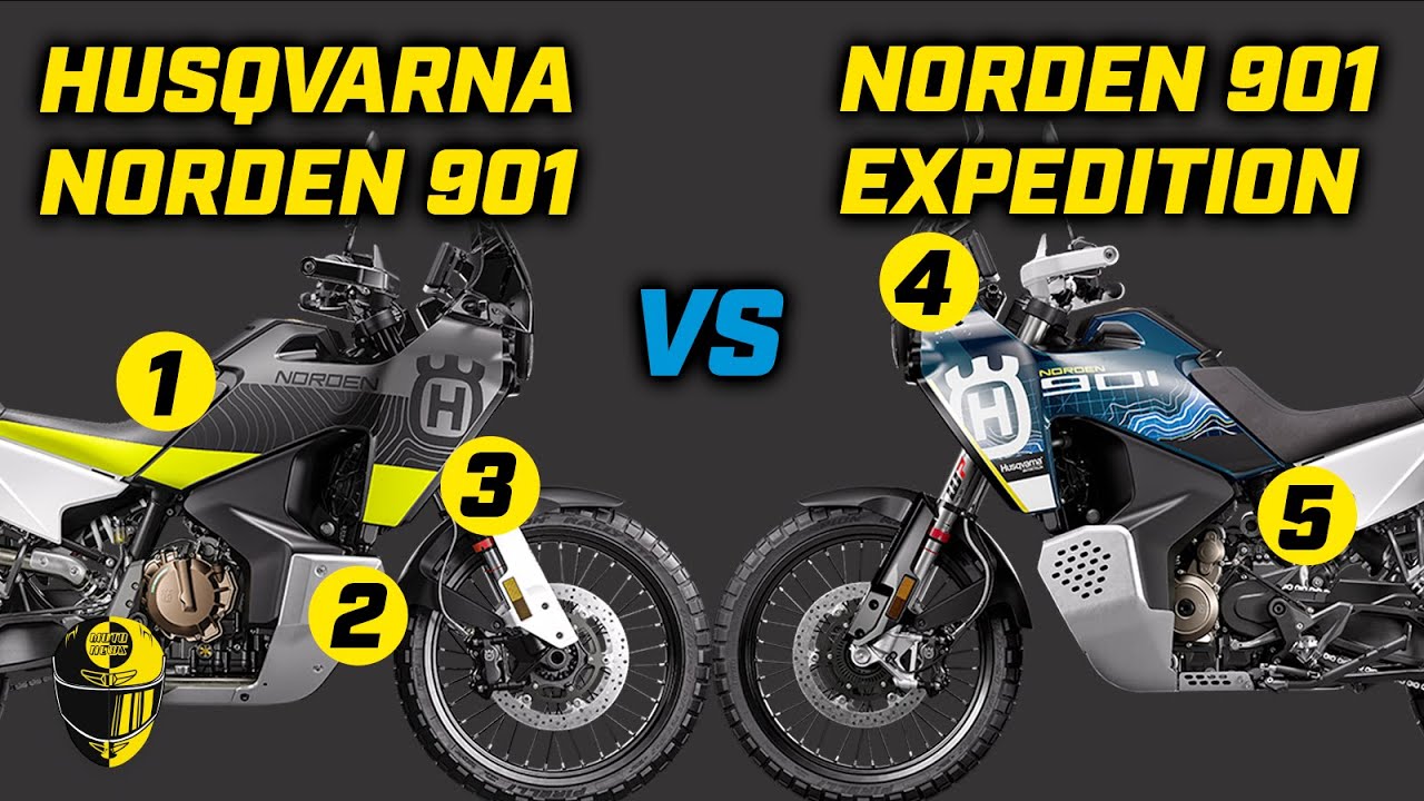Husqvarna Norden 901 vs Norden 901 Expedition | What are the differences?