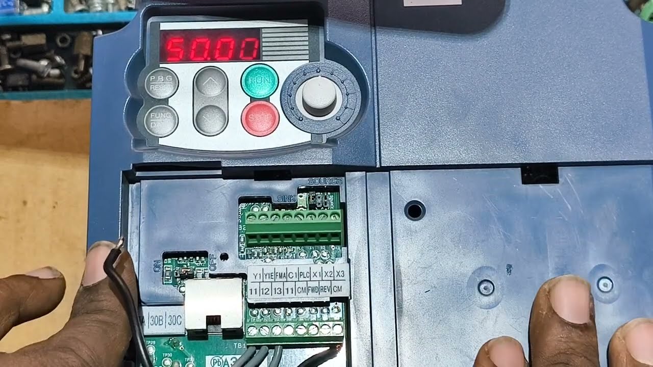 Fuji Electric Drive 7.5kW VFD OC3 (Over Current) Alarm 
