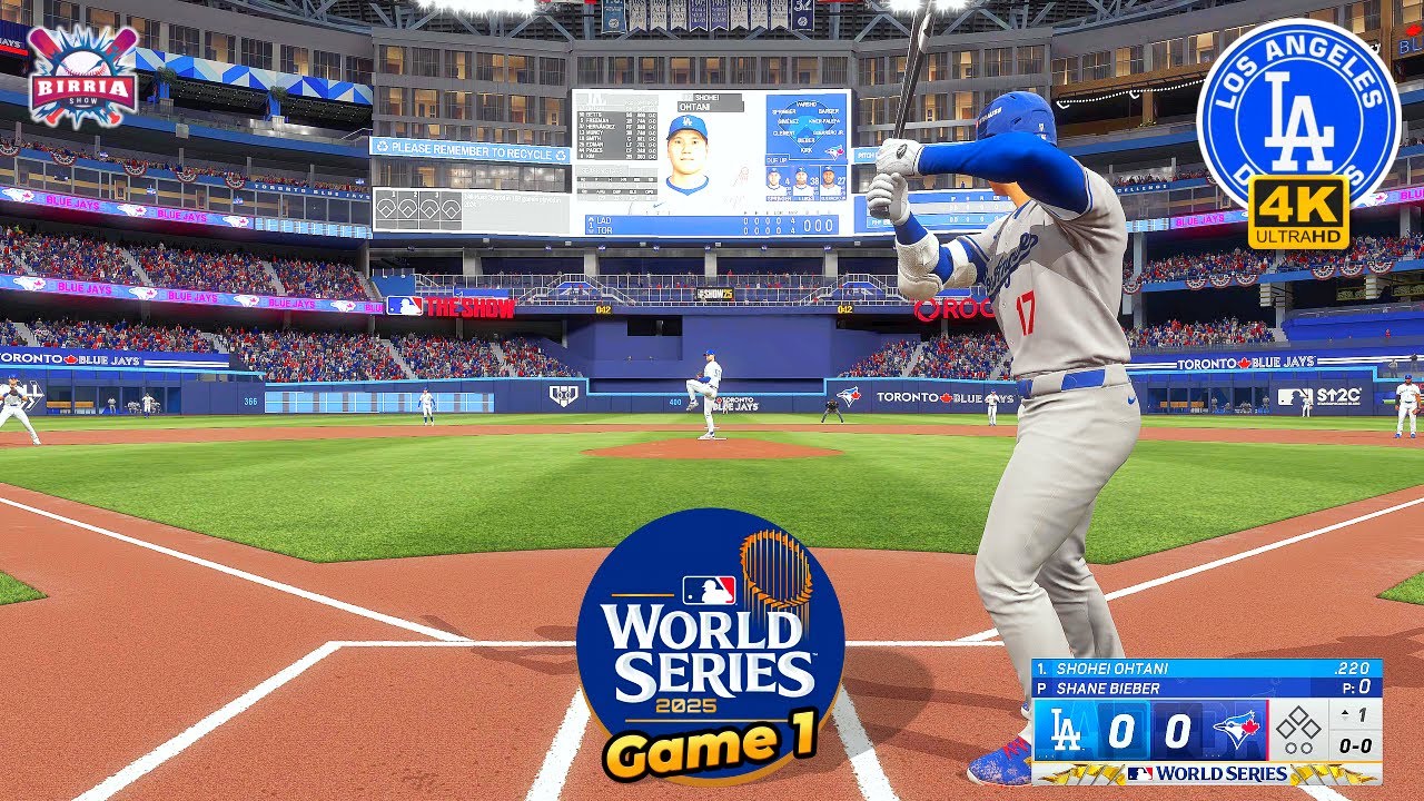 MLB The Show 25 «Лос-Анджелес Доджерс» против «Торонто Блю Джейс»: первая игра Мировой серии — PS...