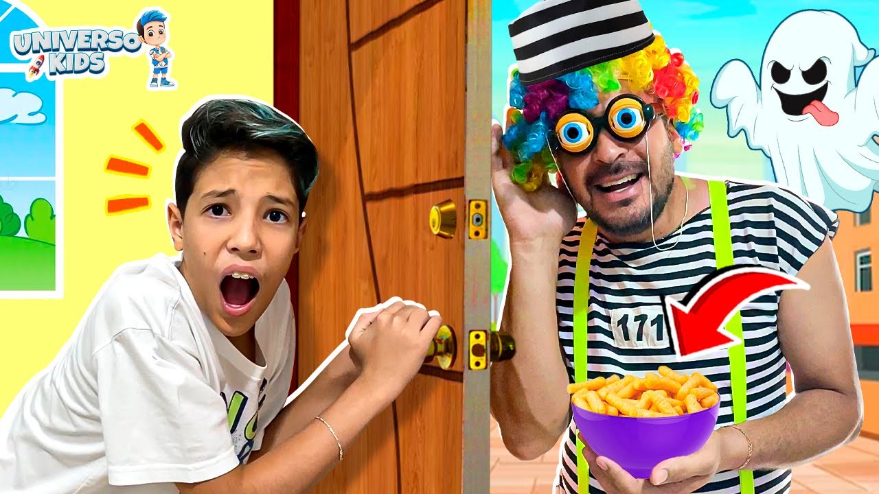 Henrique e Histórias Divertidas sobre experiências de ficar sozinho em casa | Home Alone Story