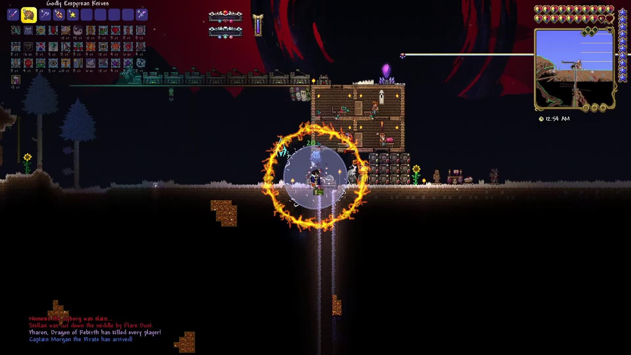 Nearing The End Of Terraria Wrath Of The Gods