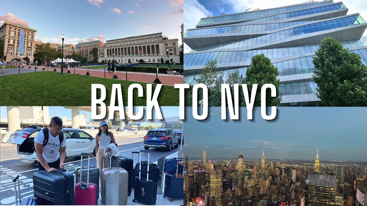 moving back to NYC | first week at Columbia Business School, new apartment, exploring midtown