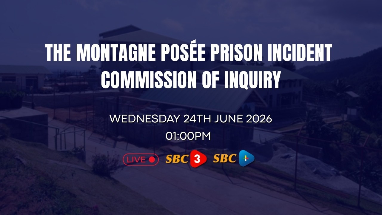 SBC LIVE | THE MONTAGNE POS&Eacute;E PRISON INCIDENT COMMISSION OF INQUIRY (Part 1)- 24.06.2026