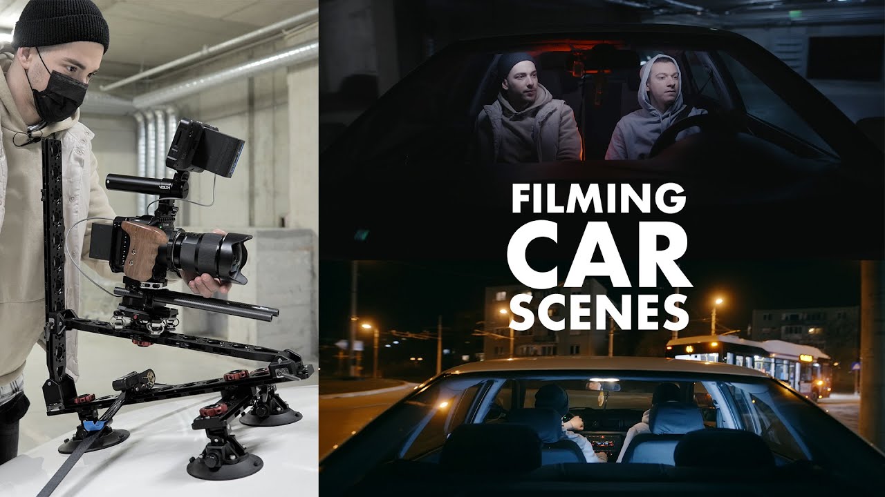 Filming a Car Scene at Night, Tilta Hydra Alien!