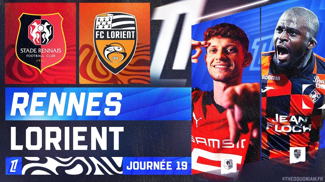 🔴 RENNES - LORIENT | 🔴⚫ALLEZ LES ROUGE ET NOIR POUR LE PODIUM !🔥DERBY BRETON | LIGUE 1 - LIVE/DIRECT