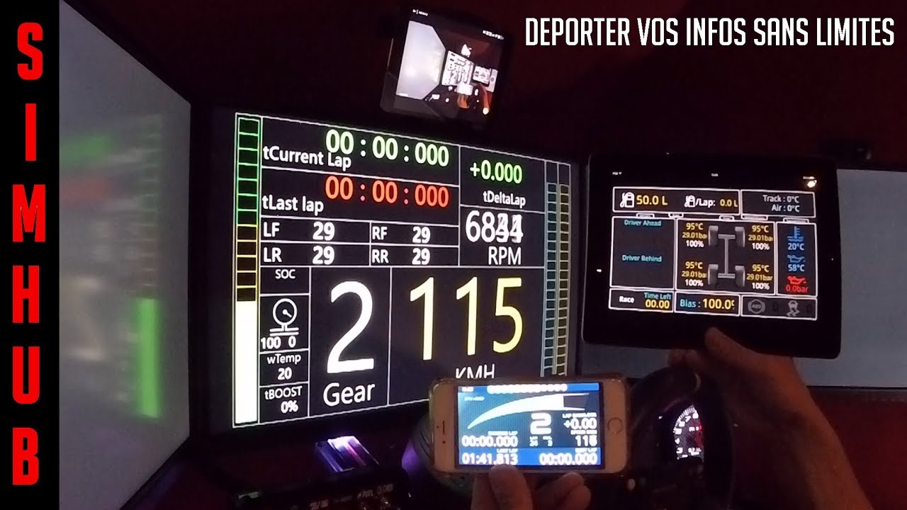 SIMHUB LE DASHBOARD ULTIME - PRESENTATION ET TUTO