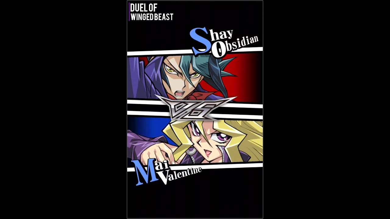 Yugioh Duel Links - Duel of Winged Beast! Shay meets Mai Valentine