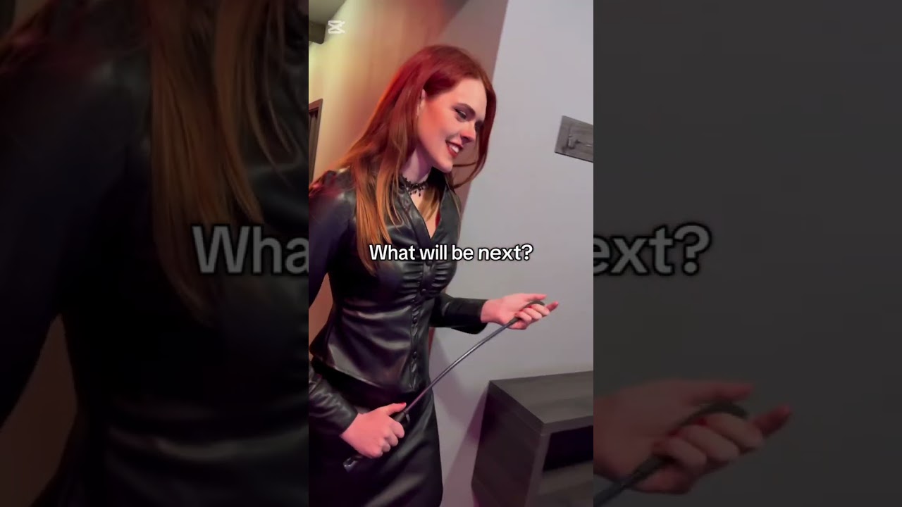 What&rsquo;s next? 😈 #bosslady #latex #domme