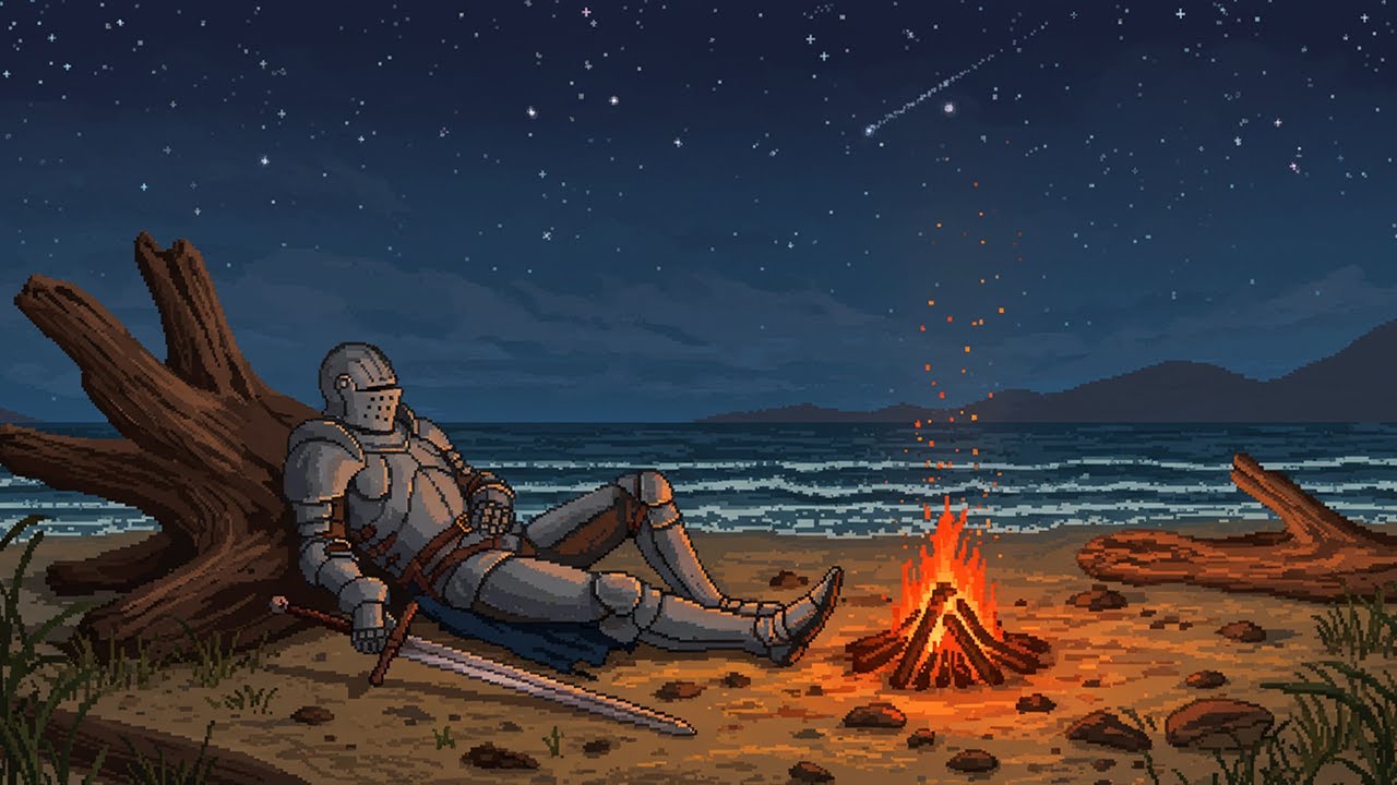 Rest... The tide is gentle tonight