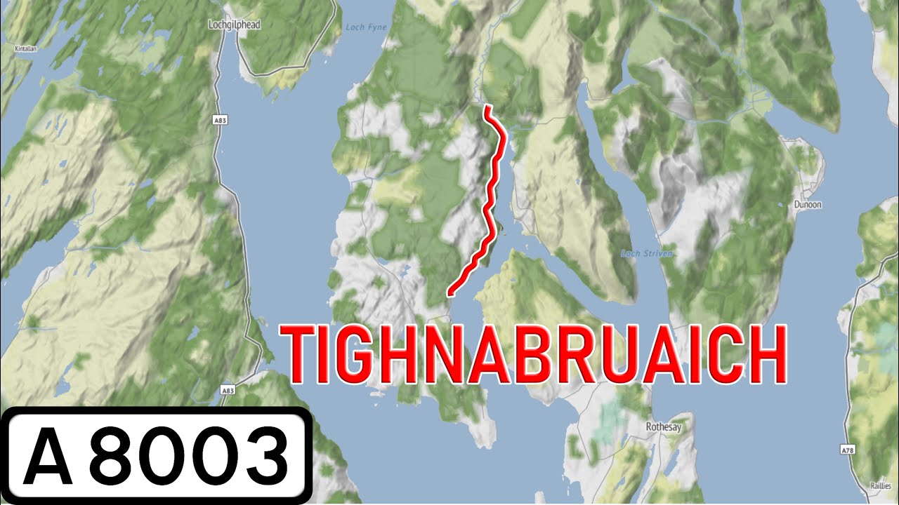 Scotland Road Tours - A8003 Tighnabruaich
