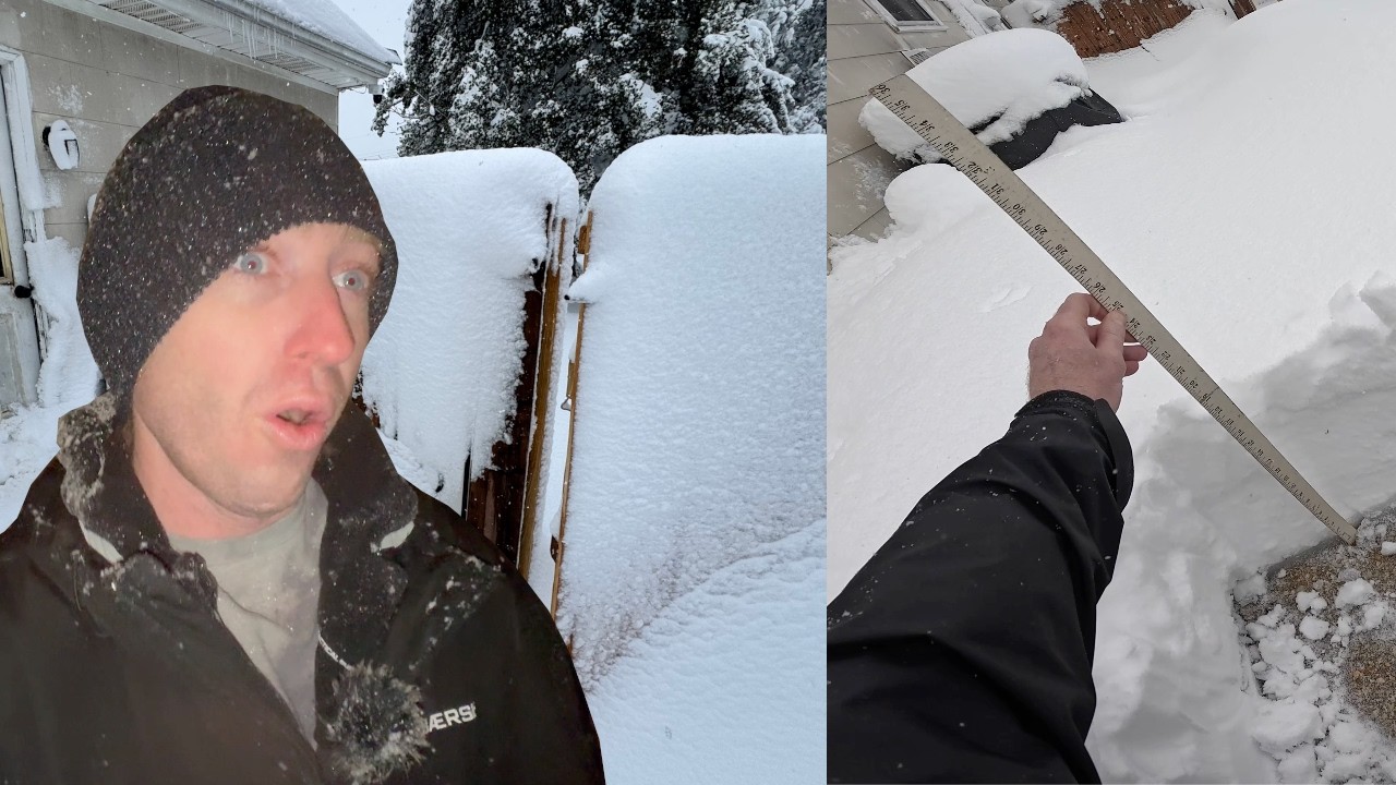 15 INCHES! Trapped In The BLIZZARD OF ‘26 VLOG (New Jersey)