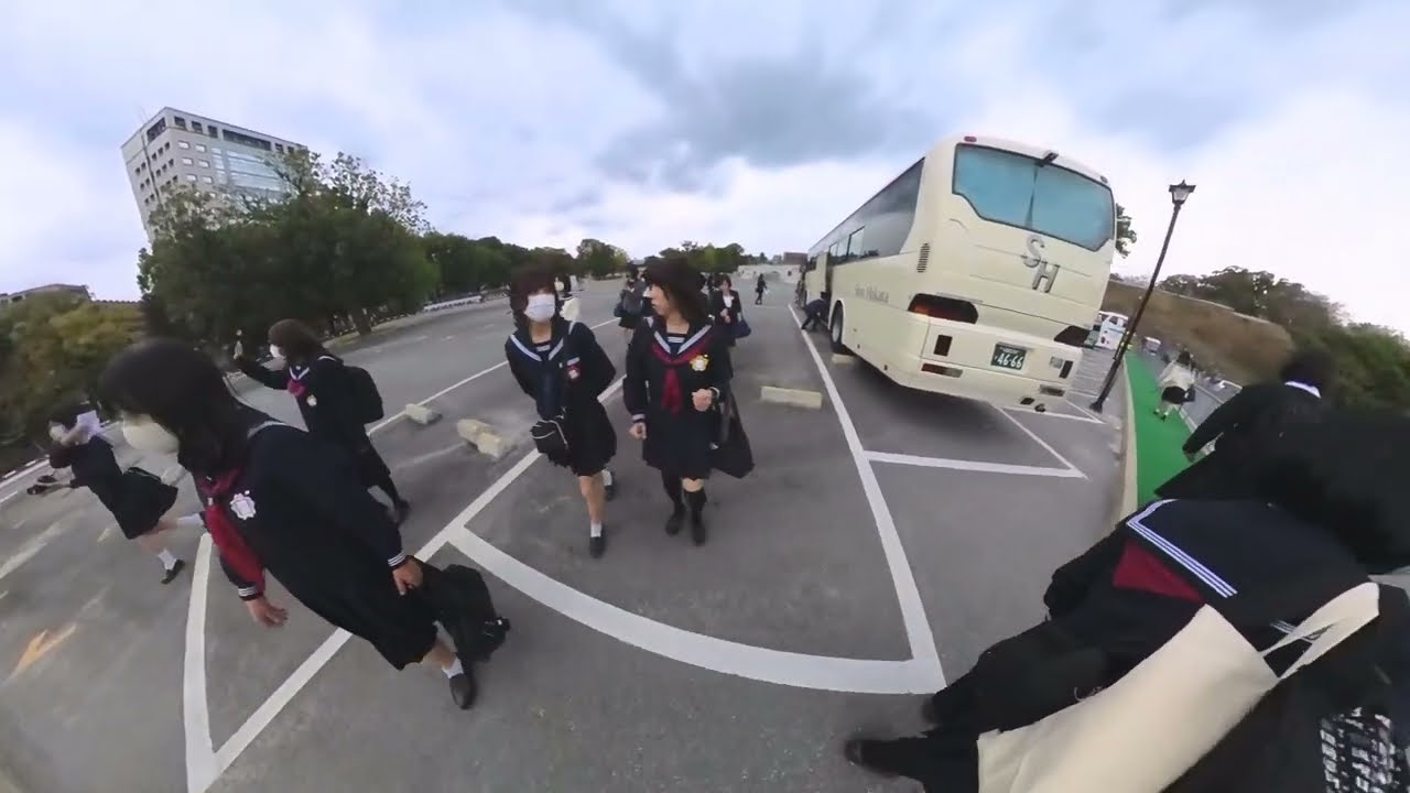 熊本城　セーラー服　大人の修学旅行      Kumamoto Castle Sailor Suit Adult School Trip