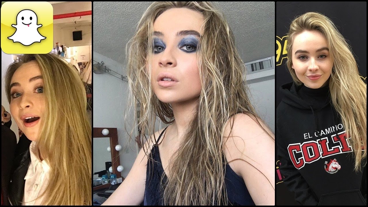 Sabrina Carpenter - Snapchat Video Compilation (Best 2017★)