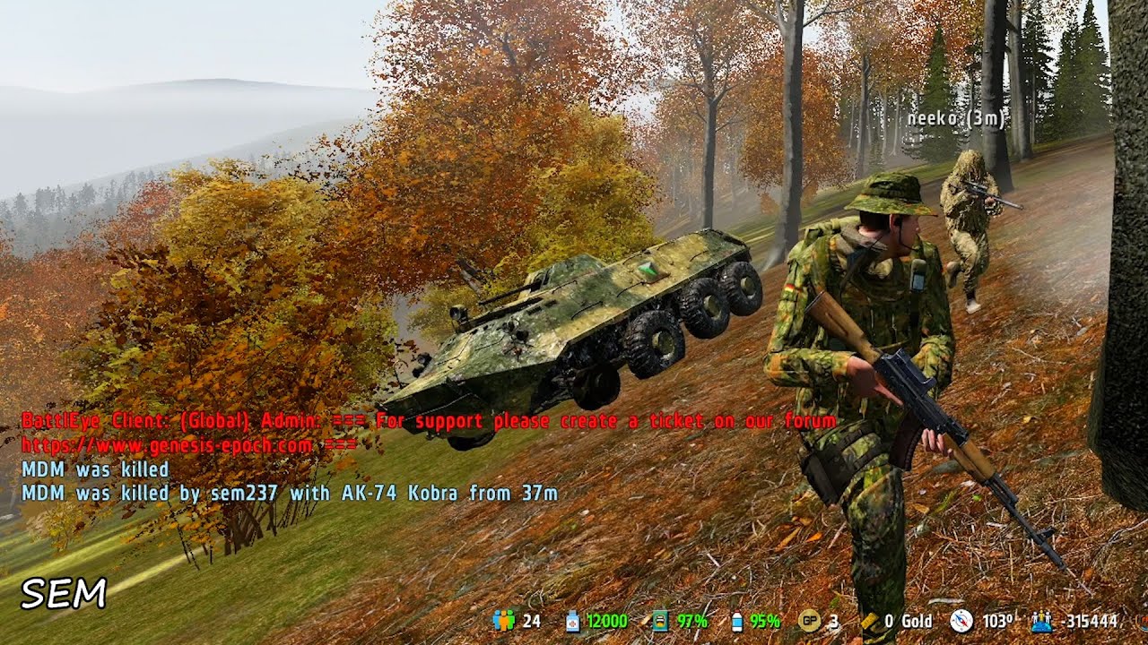 sem & neeko DayZ Epoch Arma 2 Genesis 14.06.2025