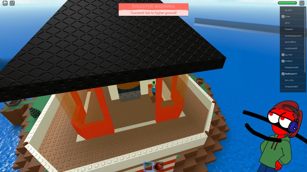 Boris The Teeth Guy Plays Roblox: More Natural Disaster Survival!!