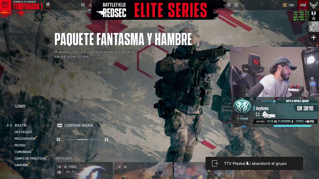 RANKS DE REDSEC AMOS A GRINDEAR!