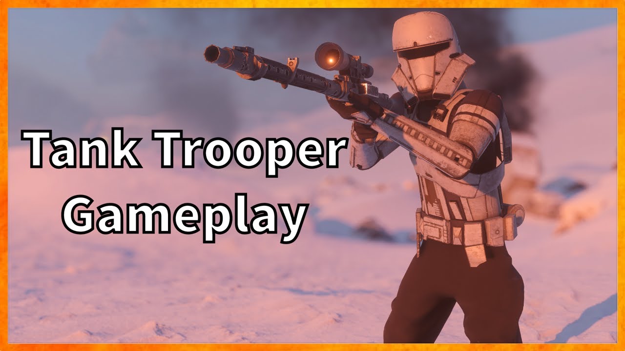 Tank Trooper Gameplay Star Wars Battlefront 2