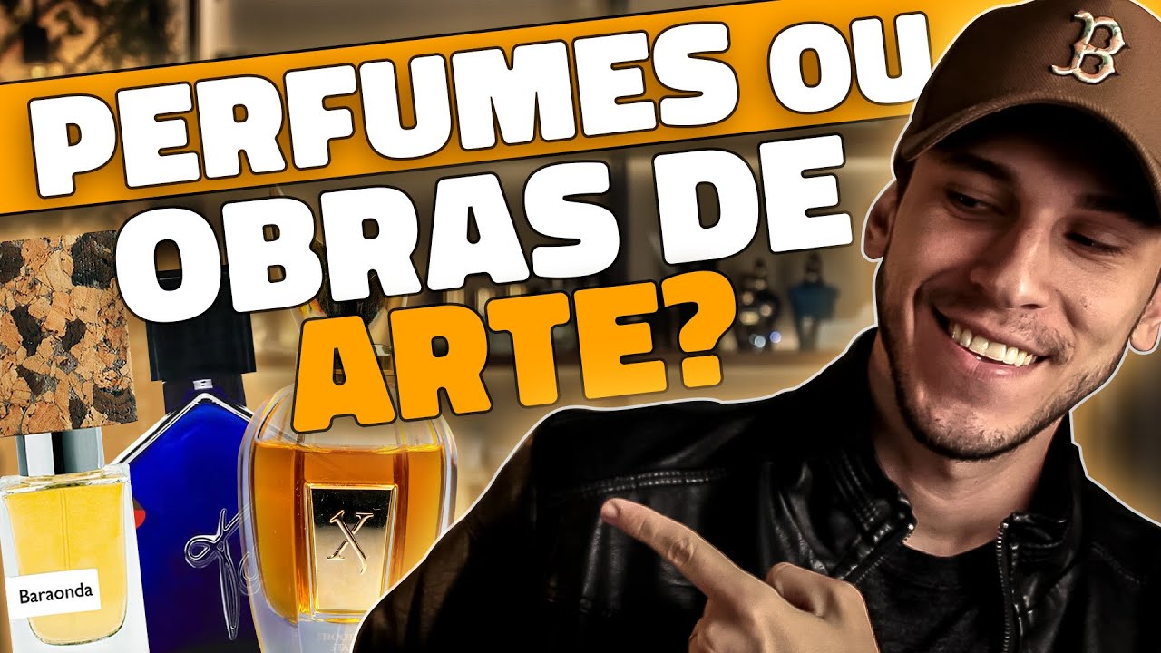 PERFUMES que são verdadeiras OBRAS DE ARTE | Muita QUALIDADE e CRIATIVIDADE!