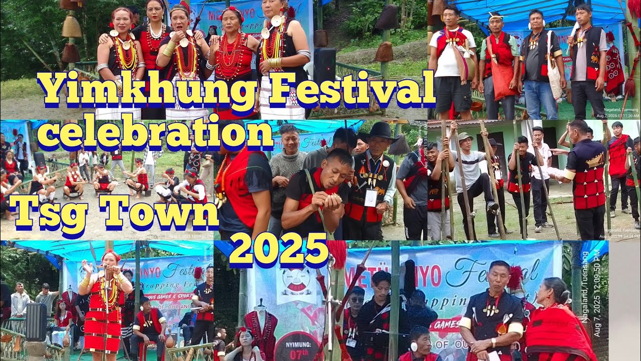 Celebration Yimkhiung #Festival #Tsg Town 2025  @kumz Vlog's 