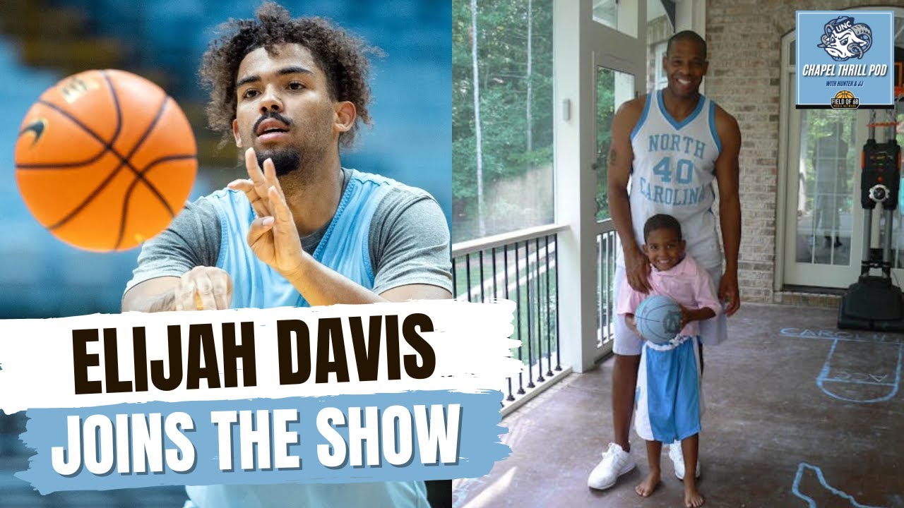 UNC senior guard Elijah Davis joins the show to discuss Carolina's HOT start!  | CHAPEL THRILL POD